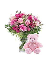 Sweet Baby Girl Bouquet - Free Delivery - MontRoyal Florist Montreal